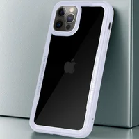 TPU + PC чохол G-Case Shock Crystal для Apple iPhone 12 Pro / 12 (6.1 ") Білий