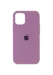 Чехол Silicone Case Full Protective (AA) для Apple iPhone 12 Pro / 12 (6.1") Лиловый / Lilac Pride