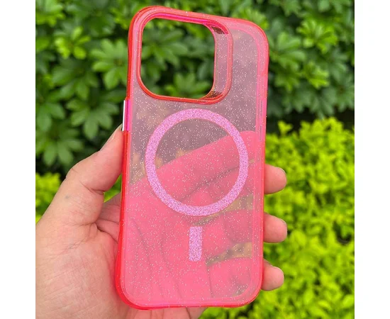 Чехол TPU Radiance with MagSafe для Apple iPhone 12 Pro / 12 (6.1") Red