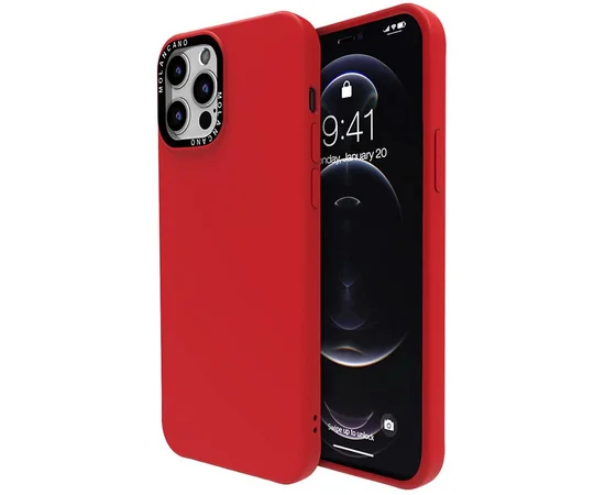 TPU чехол Molan Cano MIXXI для Apple iPhone 12 Pro / 12 (6.1") Красный