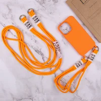 Чохол TPU two straps California для Apple iPhone 12 Pro / 12 (6.1") Помаранчевий