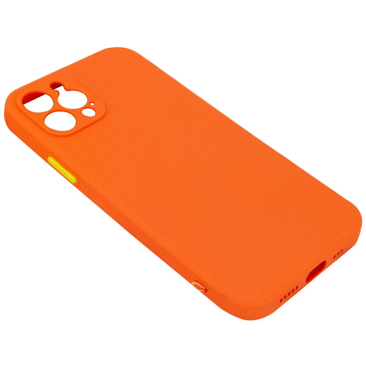 Чехол TPU Square Full Camera для Apple iPhone 12 Pro (6.1") Оранжевый