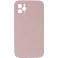 Чохол Silicone Case Lakshmi Square Full Camera для Apple iPhone 12 (6.1") Рожевий / Pink Sand