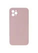 Чехол Silicone Case Lakshmi Square Full Camera для Apple iPhone 12 (6.1") Розовый / Pink Sand