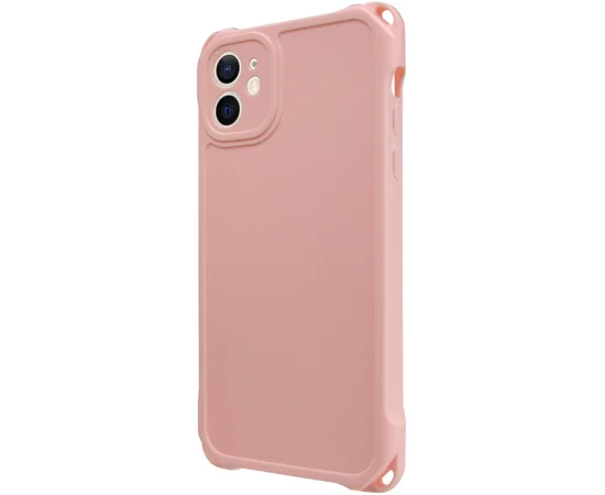 Чехол TPU CrossBody with straps для Apple iPhone 12 (6.1") Pink
