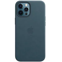 Шкіряний чохол Leather Case (AAA) для Apple iPhone 12 Pro / 12 (6.1 ") Blue