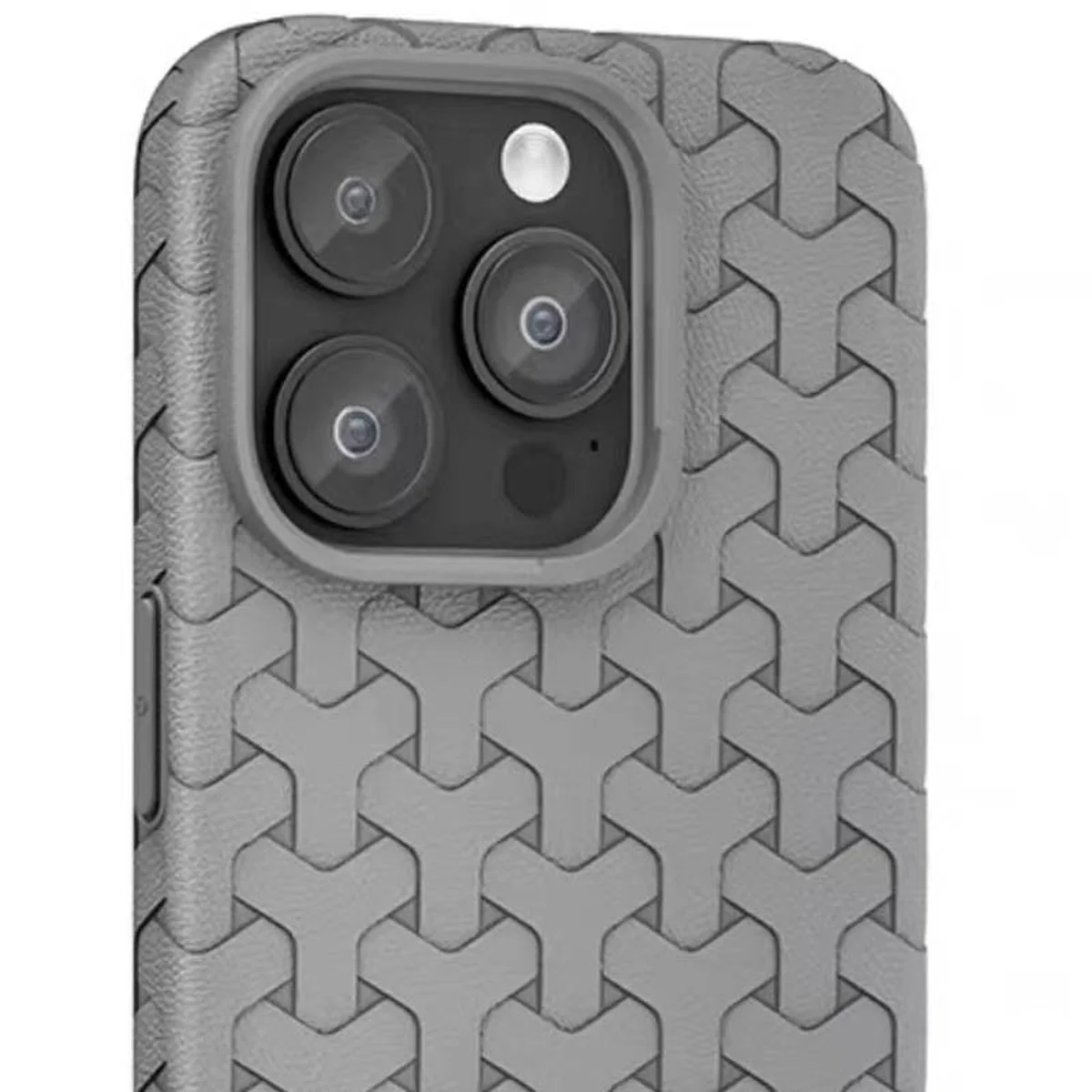 Чехол TPU Weaving для Apple iPhone 12 Pro / 12 (6.1") Grey