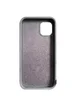 Чехол Silicone Case Full Protective with Ring для Apple iPhone 12 Pro / 12 (6.1") Grey