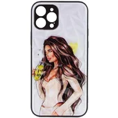 TPU+PC чехол Prisma Ladies Full Camera для Apple iPhone 12 Pro (6.1") Yellow