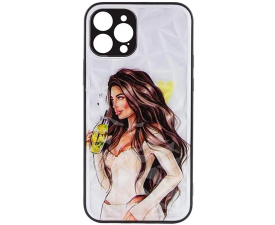 TPU+PC чохол Prisma Ladies Full Camera для Apple iPhone 12 Pro (6.1") Yellow