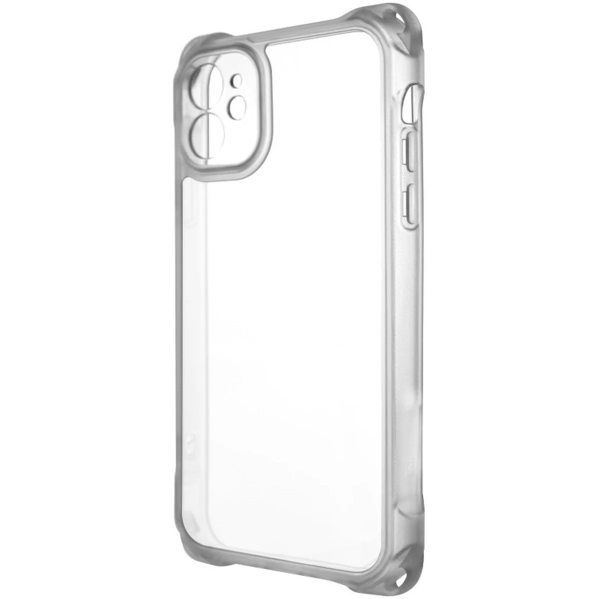 Чехол TPU CrossBody with straps для Apple iPhone 12 (6.1") Transparent