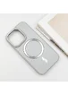 Кожаный чехол SnapCase with MagSafe для Apple iPhone 12 Pro / 12 (6.1") Grey
