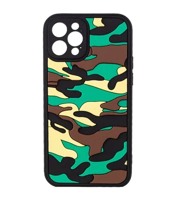 Чехол TPU+PC Army Collection для Apple iPhone 12 Pro (6.1") Зеленый