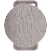 Чохол Silicone Case Lakshmi Square Full Camera для Apple iPhone 12 (6.1") Сірий / Lavender