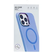 Чехол TPU+Glass Sapphire Mag Evo case для Apple iPhone 12 Pro / 12 (6.1") Lilac Blue