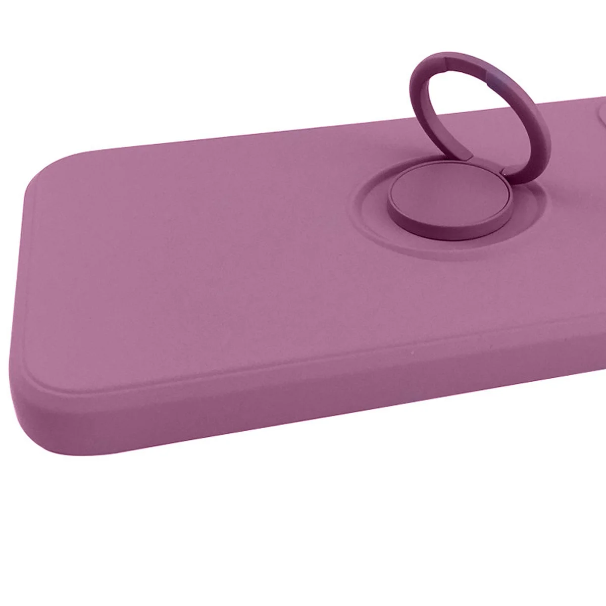 Чехол TPU Candy Ring Full Camera для Apple iPhone 12 Pro (6.1") Лиловый / Lilac Pride