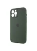 Чохол Silicone Case Full Camera Protective (AA) для Apple iPhone 12 Pro (6.1 ") Зелений / Cyprus Green