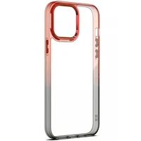 Чехол TPU+PC Fresh sip series для Apple iPhone 12 Pro / 12 (6.1") Черный / Красный