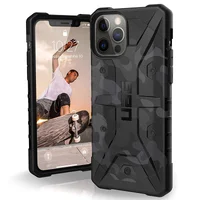 Ударопрочный чехол UAG Pathfinder камуфляж для Apple iPhone 12 Pro / 12 (6.1") Серый