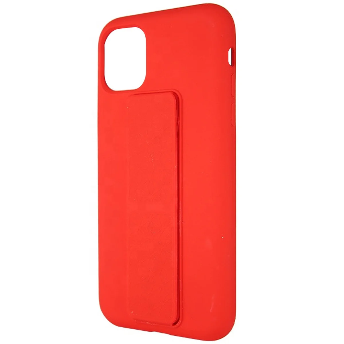 Чехол Silicone Case Hand Holder для Apple iPhone 12 Pro / 12 (6.1") Красный / Red