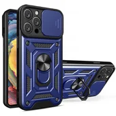 Чехол Ummi Camshield Serge Ring для Apple iPhone 12 Pro / 12 (6.1") Синий