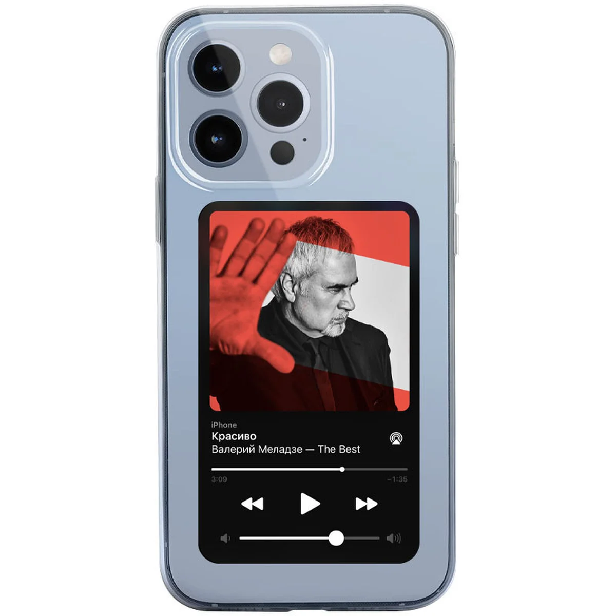 TPU чехол Music style для Apple iPhone 12 Pro / 12 (6.1") Meladze