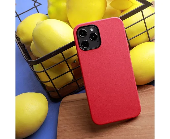 Кожаный чехол K-Doo Noble Collection для Apple iPhone 12 Pro / 12 (6.1") Красный