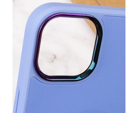 Чехол TPU+Glass Sapphire Mag Evo case для Apple iPhone 12 Pro / 12 (6.1") Lilac Blue