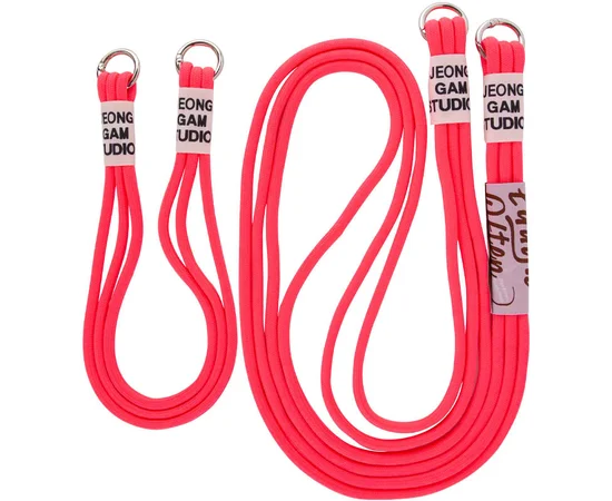 Чехол TPU two straps California для Apple iPhone 12 Pro / 12 (6.1") Розовый