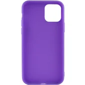 Силиконовый чехол Candy для Apple iPhone 12 Pro / 12 (6.1") Сиреневый