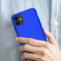 Пластикова накладка GKK LikGus 360 градусів (opp) для Apple iPhone 12 (6.1 ") Синій