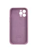 Чохол Silicone Case Full Camera Protective (AA) для Apple iPhone 12 Pro (6.1 ") Ліловий / Lilac Pride