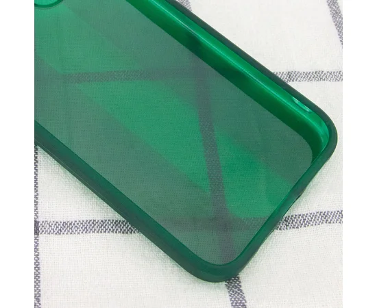 Чехол TPU Glossy Line Full Camera для Apple iPhone 12 Pro (6.1") Зеленый