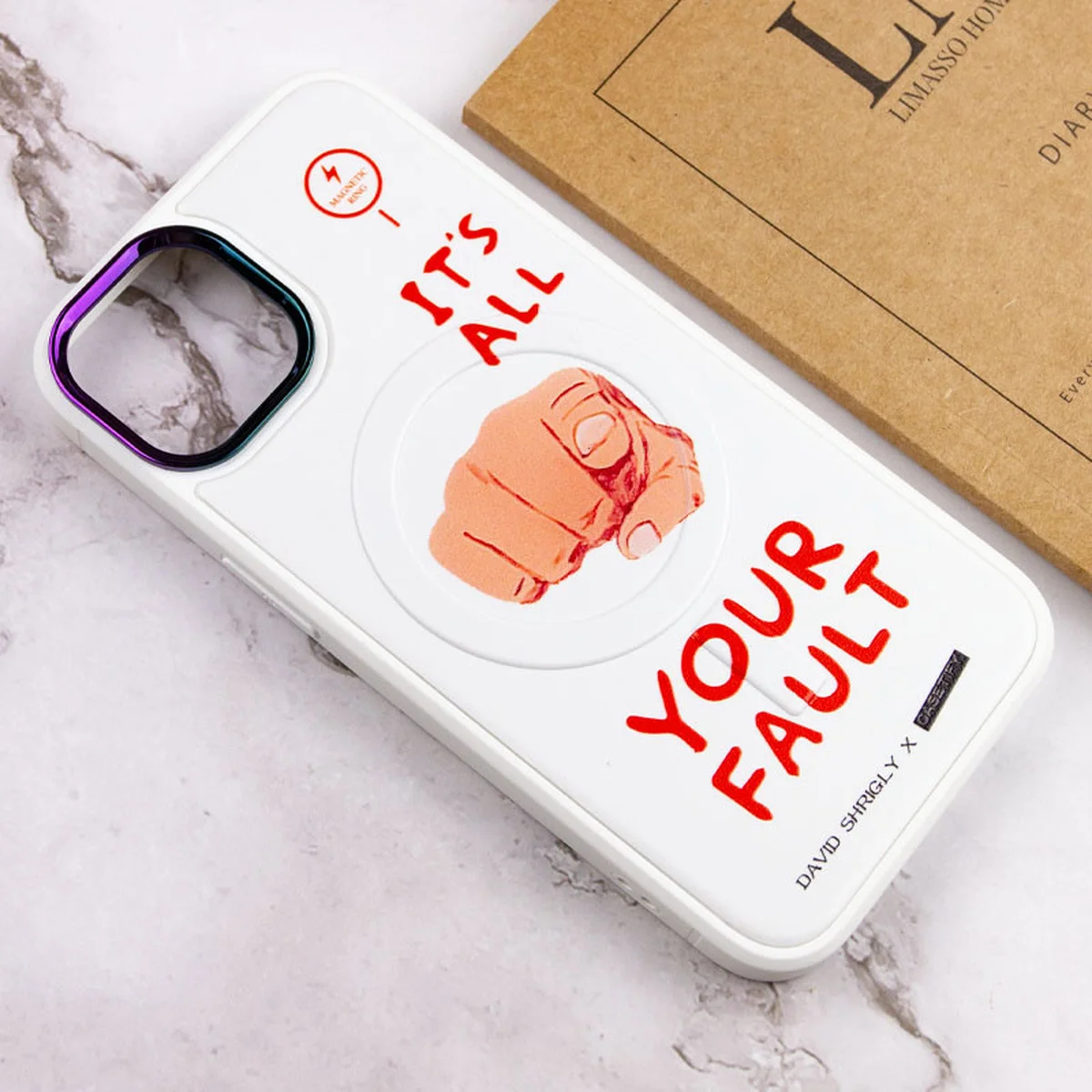 TPU+PC чехол Funny pictures with MagSafe для Apple iPhone 12 Pro / 12 (6.1") It's all