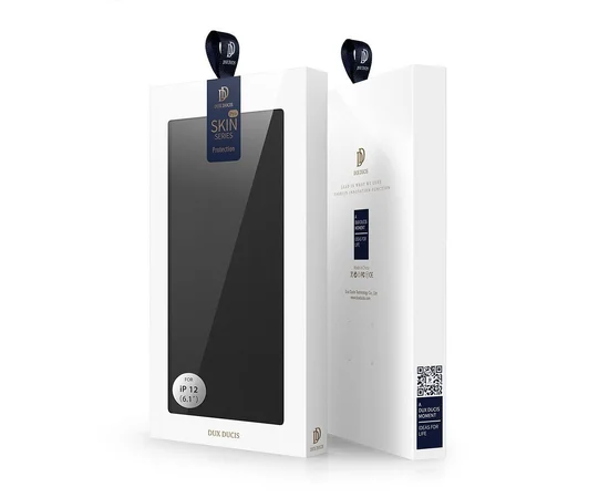 Чохол-книжка Dux Ducis з кишенею для візиток для Apple iPhone 12 Pro (6.1 ") Чорний