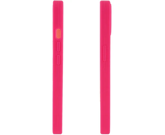 Чехол Silicone Case Lakshmi Square Full Camera для Apple iPhone 12 Pro (6.1") Розовый / Barbie pink