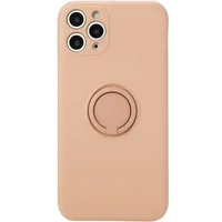 Чохол TPU Candy Ring Full Camera для Apple iPhone 12 Pro (6.1 ") Рожевий / Pink Sand