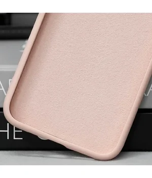 Чохол TPU+Glass Sapphire Midnight with MagSafe для Apple iPhone 12 (6.1") Рожевий / Pink Sand