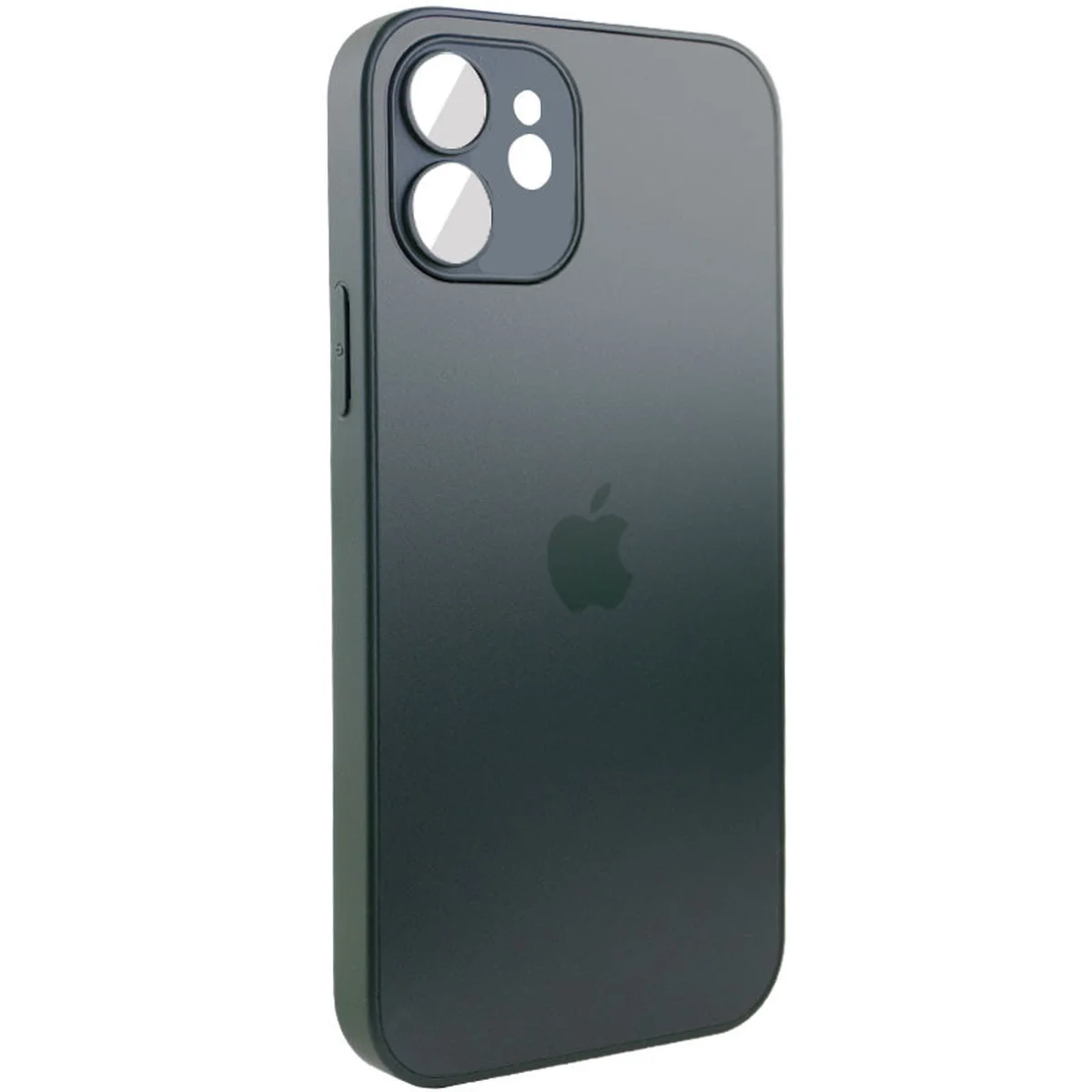 Чехол TPU+Glass Sapphire matte case для Apple iPhone 12 (6.1") Cangling Green