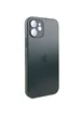 Чехол TPU+Glass Sapphire matte case для Apple iPhone 12 (6.1") Cangling Green