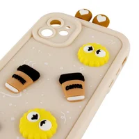 Чохол TPU Toys Case with Ears для Apple iPhone 12 (6.1") Sand