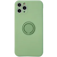 Чохол TPU Candy Ring Full Camera для Apple iPhone 12 Pro (6.1 ") М'ятний / Mint