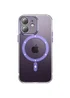 Чехол TPU+PC Colorful with MagSafe для Apple iPhone 12 (6.1") Purple