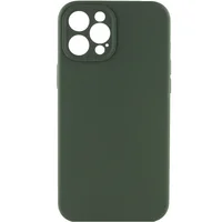 Чехол Silicone Case Lakshmi Square Full Camera для Apple iPhone 12 Pro (6.1") Зеленый / Cyprus Green