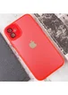 Чехол TPU+Glass Sapphire Midnight для Apple iPhone 12 (6.1") Красный / Red