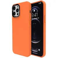 TPU чехол Molan Cano MIXXI для Apple iPhone 12 Pro / 12 (6.1") Оранжевый