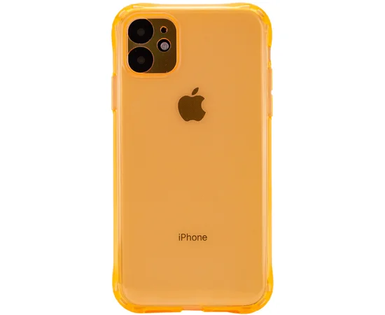 TPU чехол Ease Glossy Full Camera для Apple iPhone 12 (6.1") Оранжевый