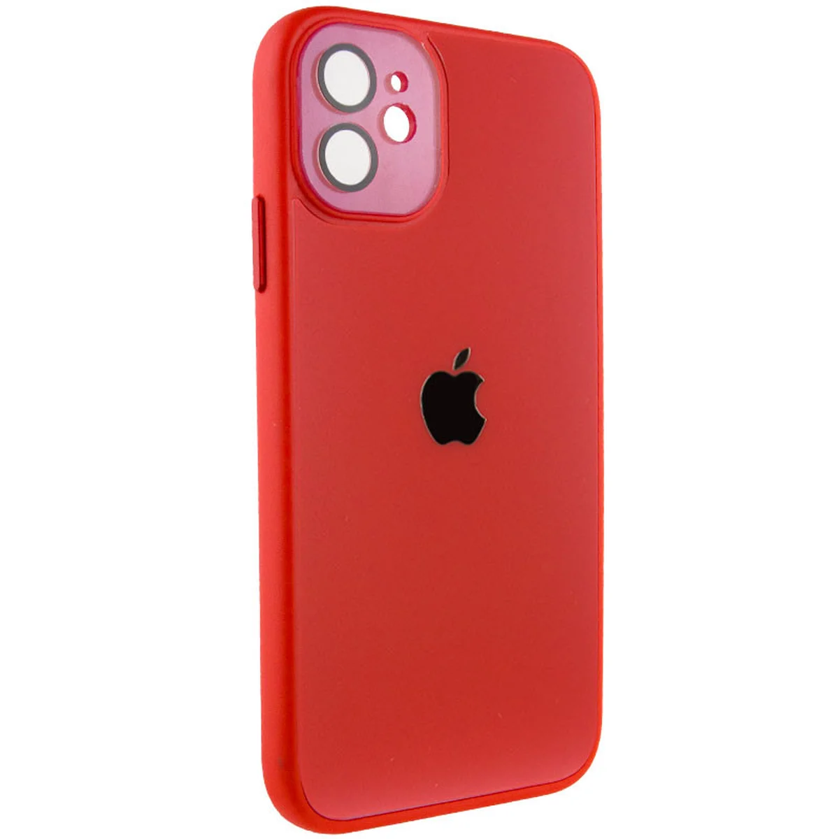 Чохол TPU+Glass Sapphire Midnight для Apple iPhone 12 (6.1") Червоний / Red