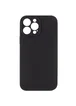 Чехол Silicone Case Lakshmi Square Full Camera для Apple iPhone 12 Pro (6.1") Черный / Black
