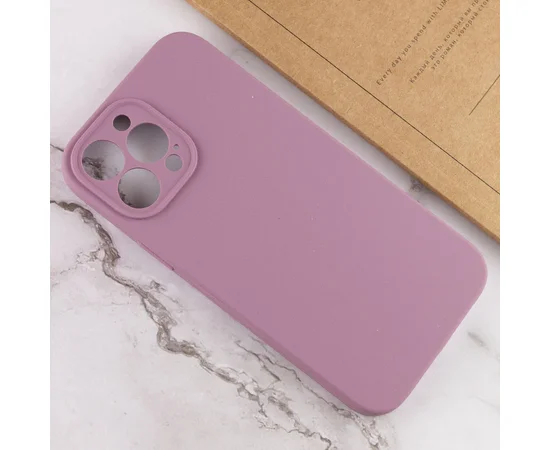 Чехол Silicone Case Lakshmi Square Full Camera для Apple iPhone 12 Pro (6.1") Лиловый / Lilac Pride